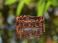 Braided copper ring