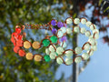 Jumbo-beads fidget bracelet